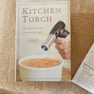 Kitchen torch for a professional touch